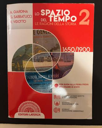 LO SPAZIO DEL TEMPO VOL2 1650/1900