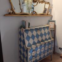 Specchiera Specchio Antico fine '800 Stile Liberty