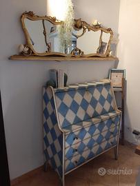 Specchiera Specchio Antico fine '800 Stile Liberty