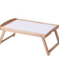 Vassoio da letto DJURA bed tray in legno e bianco