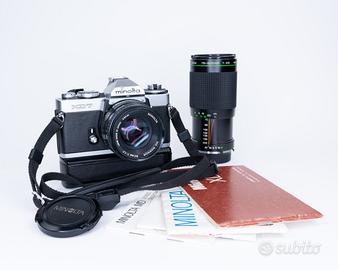 Minolta XD7 + 50/1.7 MD Rokkor-70/200 Macro-Winder