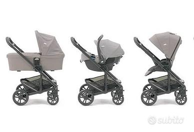 Trio JOIE Chrome (Navicella, Ovetto, Passeggino) +