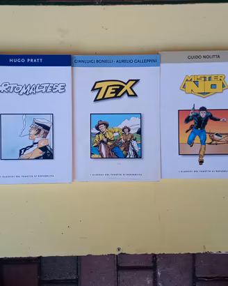 CLASSICI DEL FUMETTO Tex, Mister No, Corto Maltese
