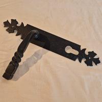 Maniglia in ferro battuto