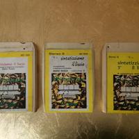Lotto 3 cassette Stereo 8 vintage 