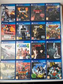 Vari giochi Sony PlayStation 4 (Descrizione)