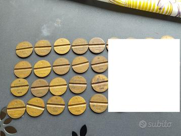 n. 20 gettoni telefonici vintage