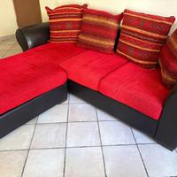 Divano 3 posti con chaise-longue