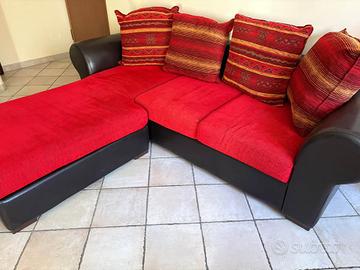 Divano 3 posti con chaise-longue