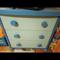 Cassettiera e comodino Ikea mammut