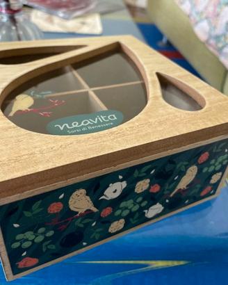 Cofanetto in legno per tisane Neavita
