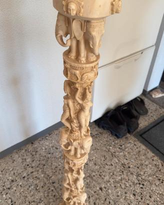 Colonna Portavasi in Pasta D’Avorio