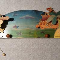 Decorazione legno bambino