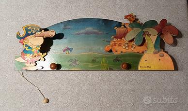 Decorazione legno bambino