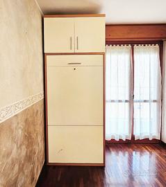 Mobile letto con scrivania