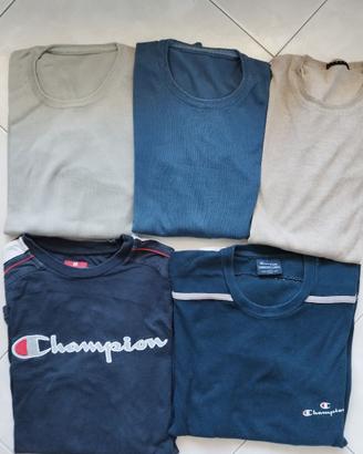 stock maglie cotone taglia M