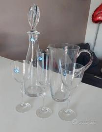 Servizio in cristallo 38 pezzi - Bohemia