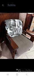 poltrone  in legno 