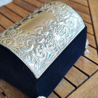 portagioie argento 800 Nuovo