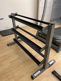 Rastrelliera manubri, bilancieri