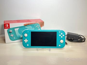 Nintendo Switch Lite Turchese completa funzionante