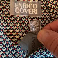 Cravatta nuova Enrico Coveri 100% seta made in Ita