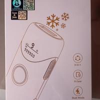 epilatore luce pulsata con sistema raffreddamento