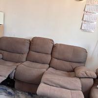 Barbados Divano 3 posti - 2 recliner manuali