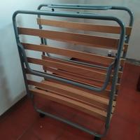 rete letto singolo pieghevole 