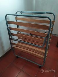 rete letto singolo pieghevole 