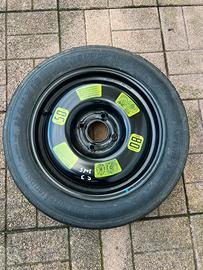 Ruotino 125/80 R 15 - 4 fori