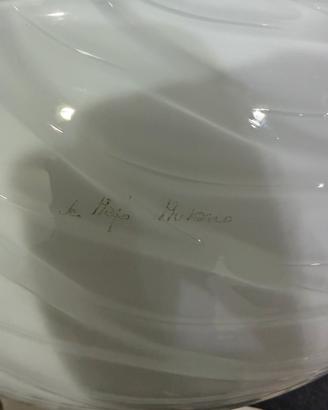 Lampadario vintage in vetro – De Majo Murano