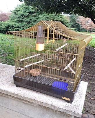 GABBIA UCCELLI SEMINUOVA