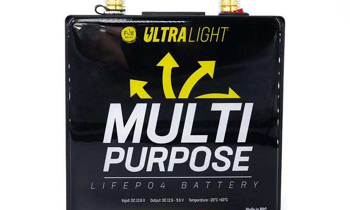 Batteria 12v 25a litio per fuoribordo elettrico