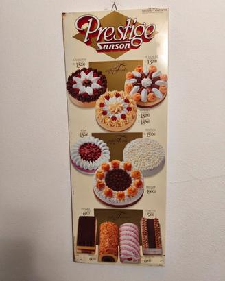 Insegna gelati Sanson Prestige 1995