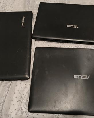 3 notebook per ricambi 