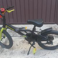 Bicicletta bambino 4-5 anni con rotelle