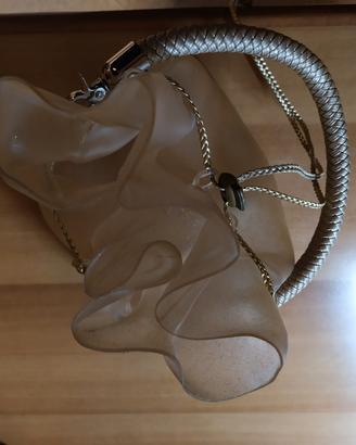 borsa in plastica rigida trasparente da spiaggia 