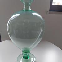 VASO VERONESE VETRO SOFFIATO CARLO TOSI "CARAMEA"