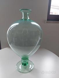 VASO VERONESE VETRO SOFFIATO CARLO TOSI "CARAMEA"