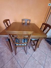 Tavolo e sedie