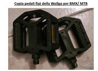 Coppia pedali flat della Wellgo per BMX/ MTB 


