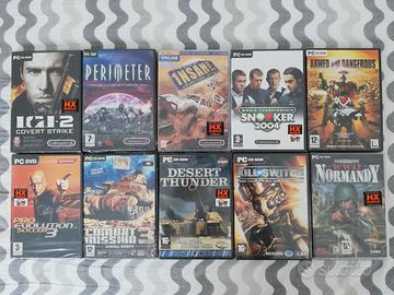 Lotto Stock 10 VideoGiochi PC Windows Nuovi Sigill