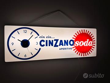 Insegna luminosa cinzano anni 50