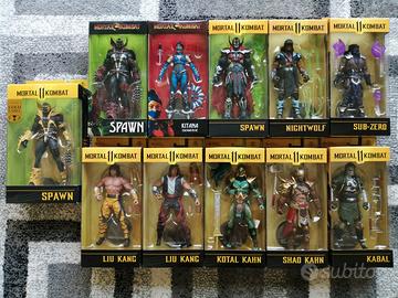 Mortal Kombat Mc Farlane action figures