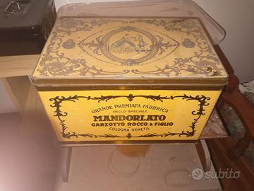 scatole in latta decorate