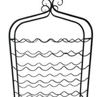 Portabottiglie in ferro battuto