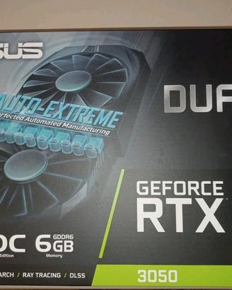 SCHEDA VIDEO ASUS RTX 3050 6 GB DUAL OC (90YV0K60-