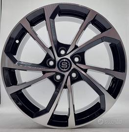4 Cerchi da 18' in Lega - Gommaffare - Nissan Rena