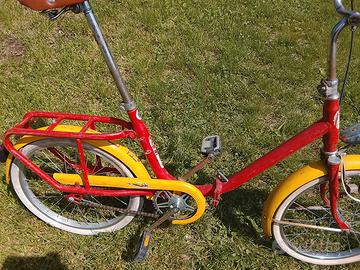 bicicletta pieghevole vintage 